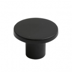COMO knop MAT ZWART