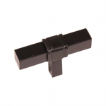 Knop T 648 ZWART